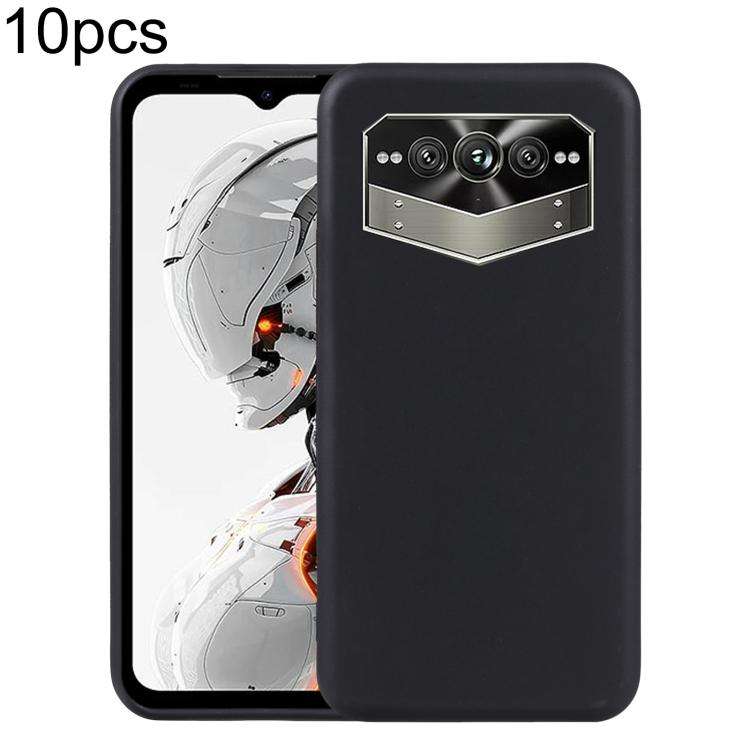 For Doogee V Max Pro 10pcs TPU Phone Case(Black)
