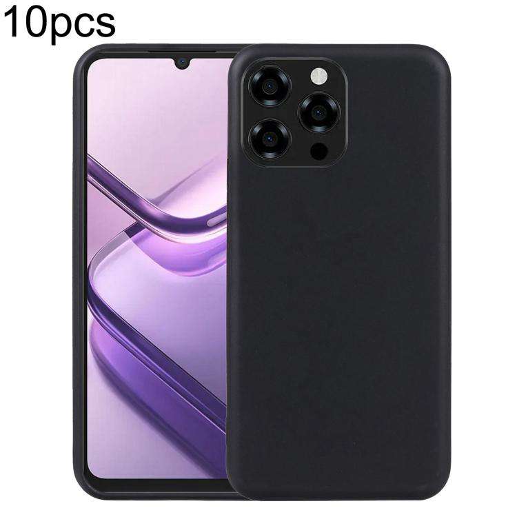 For Doogee Note 58 Pro 10pcs TPU Phone Case(Black)