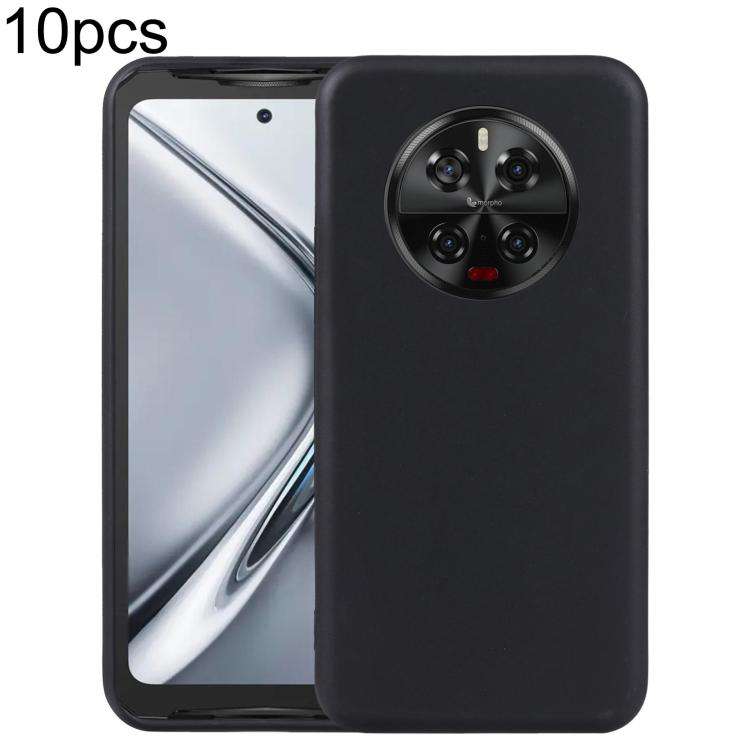 For Doogee N60 Pro 10pcs TPU Phone Case(Black)