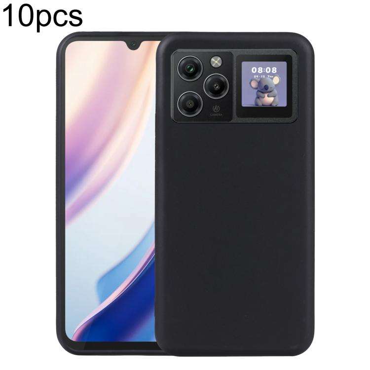 For Doogee M30 Pro 10pcs TPU Phone Case(Black)
