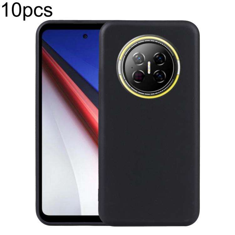 For Doogee V Max 2 Pro 10pcs TPU Phone Case(Black)