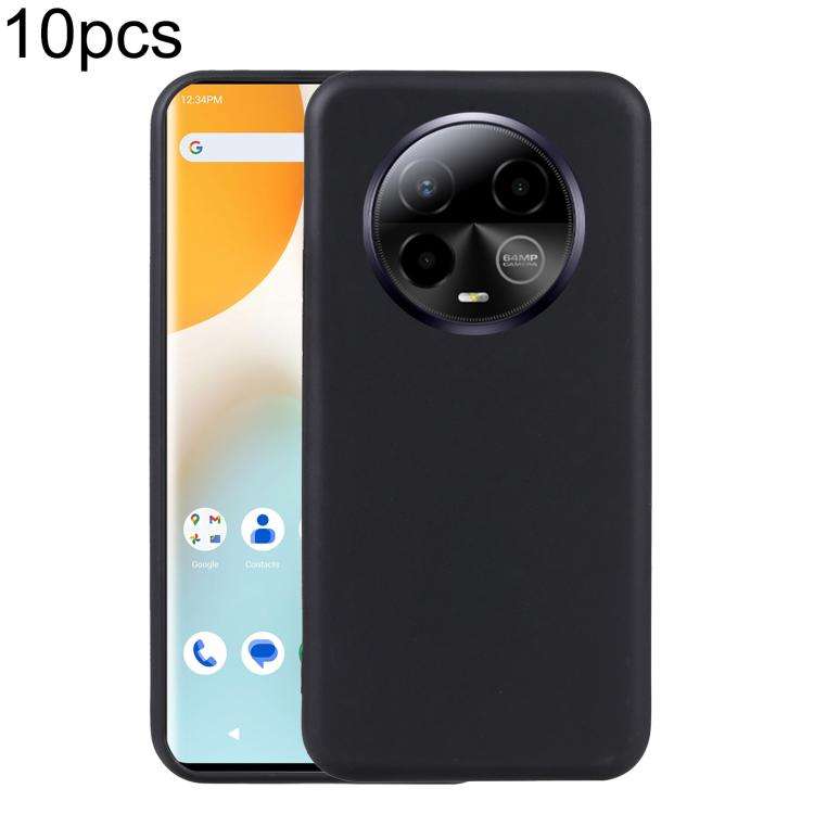 For BLU Bold K50 10pcs TPU Phone Case(Black)