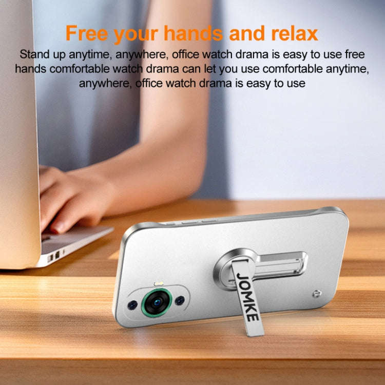 For Huawei nova 11 Baking Varnish 360 Rotate Holder No Frame PC Phone Case(Black)