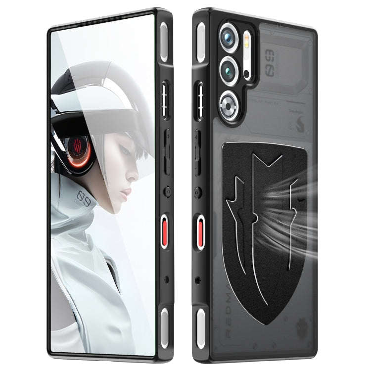 For ZTE nubia Red Magic 9 Pro / 9S Pro Cooling 3 in 1 Phone Case(Black)