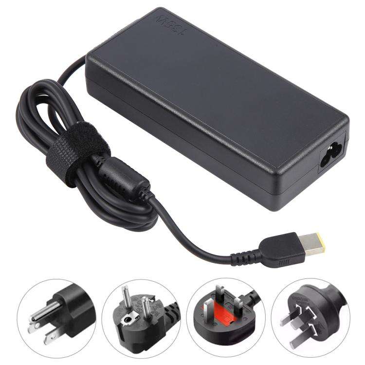 135W 20V 6.75A Laptop Notebook Power Adapter with Big Square USB Port For Lenovo Thinkpad / Think...