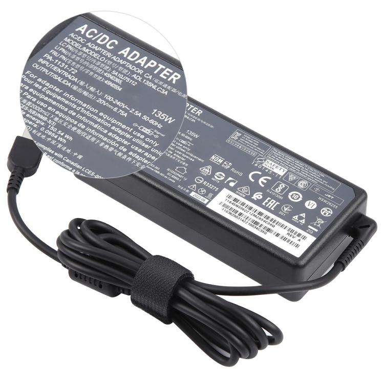 135W 20V 6.75A Laptop Notebook Power Adapter with Big Square USB Port For Lenovo Thinkpad / Think...