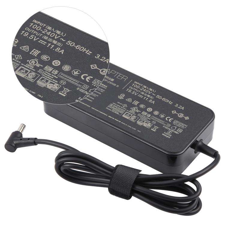 230W 19.5V 11.8A Laptop Notebook Power Adapter For ASUS 6.0 x 3.7mm, Plug:AU Plug