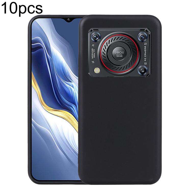 For Oukitel WP36 Pro 10pcs TPU Phone Case(Black)