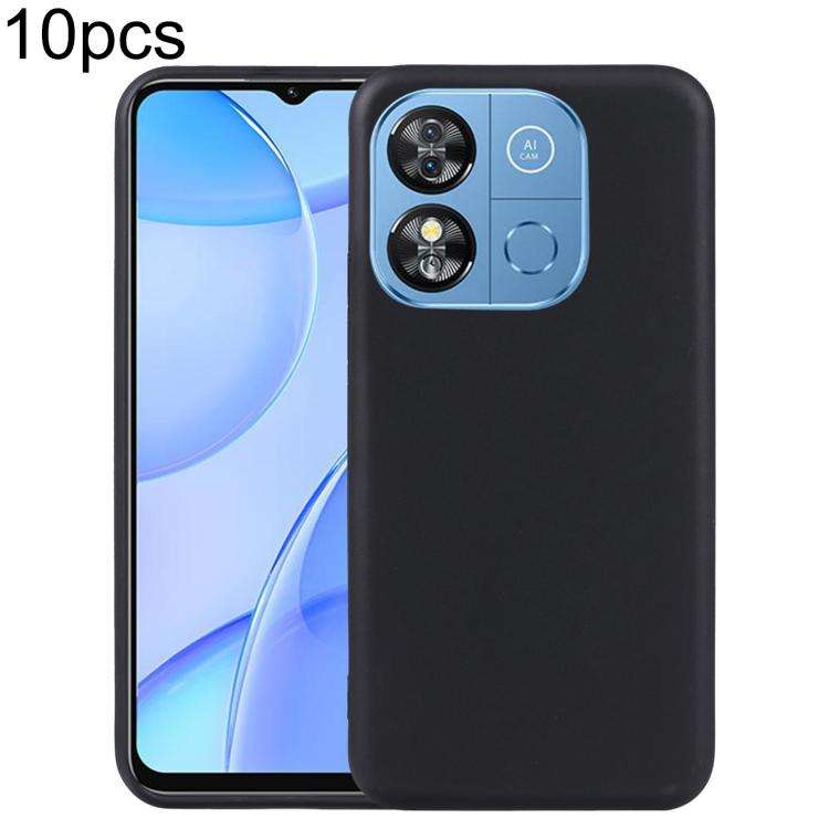 For Oukitel C57 Pro 10pcs TPU Phone Case(Black)