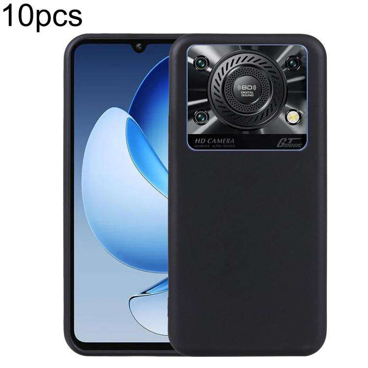 For Oukitel C60 Pro 10pcs TPU Phone Case(Black)