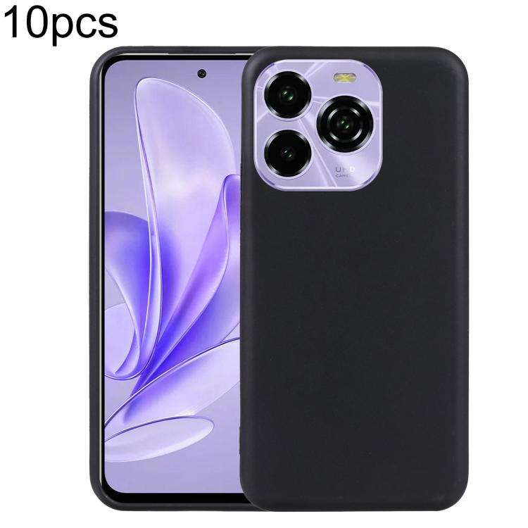 For Oukitel C65 Pro 10pcs TPU Phone Case(Black)