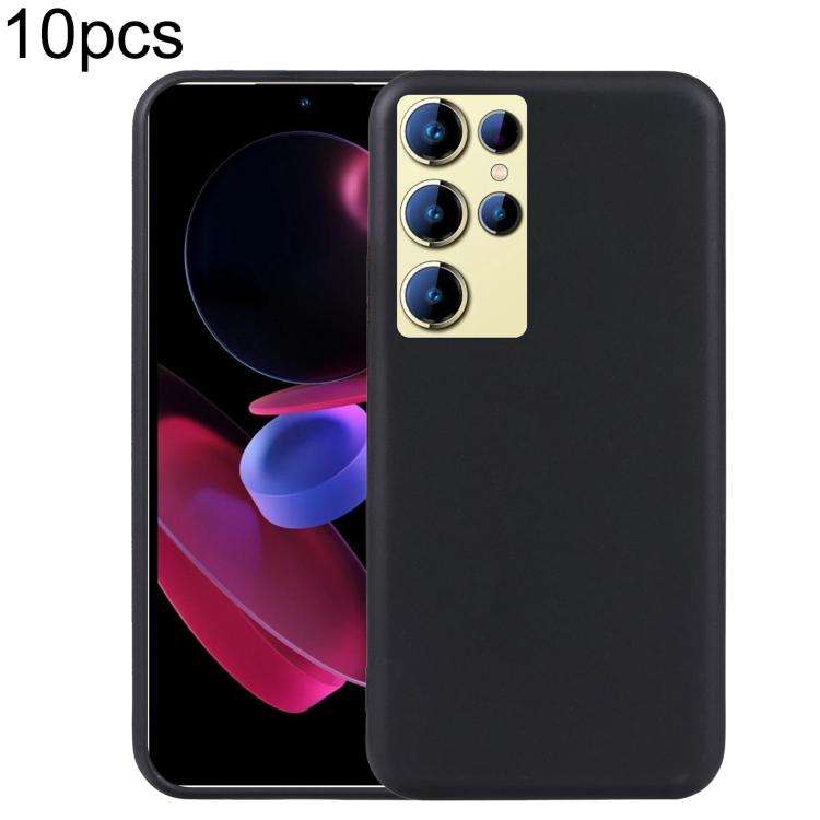 For Oukitel C62 Pro 10pcs TPU Phone Case(Black)