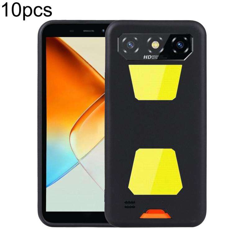 For Oukitel G5 10pcs TPU Phone Case(Black)