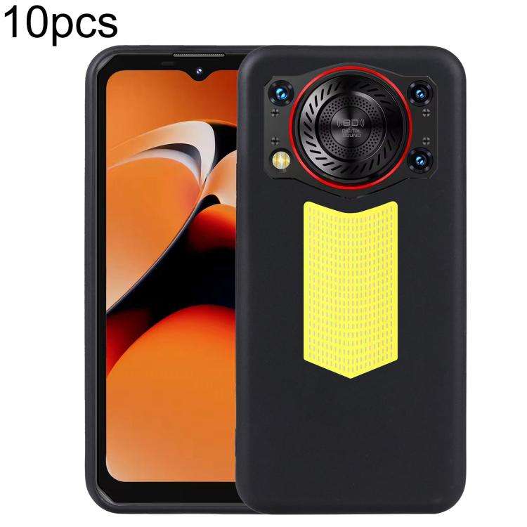 For Oukitel WP53 Pro 10pcs TPU Phone Case(Black)