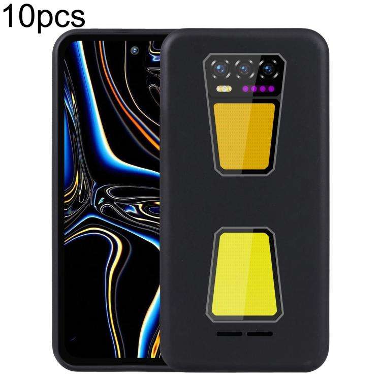 For Oukitel WP58 Pro 10pcs TPU Phone Case(Black)