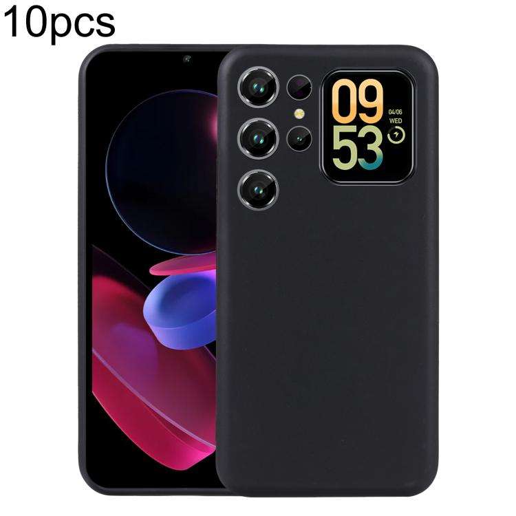 For Oukitel C26 Pro 10pcs TPU Phone Case(Black)