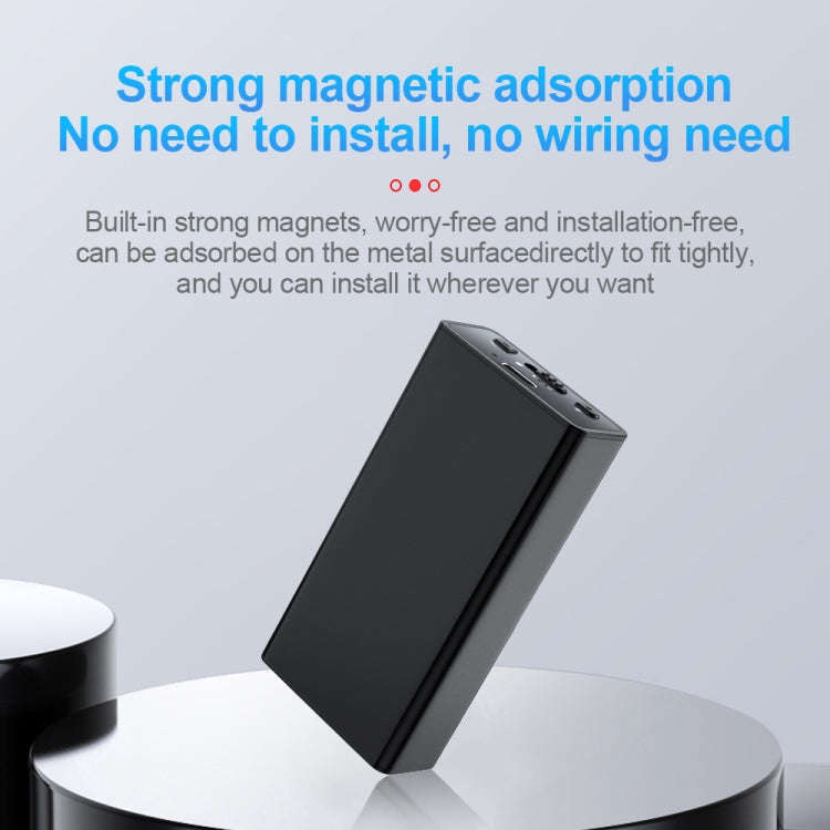 Q65 Long-lasting Magnetic Intelligent Voice Recording Pen, Memory:64GB(Black)