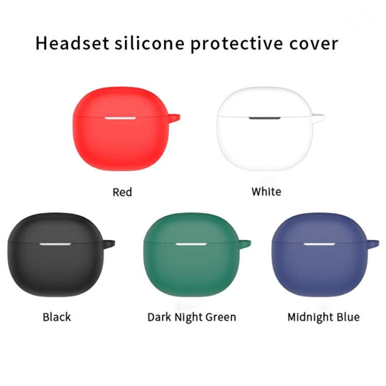For Xiaomi Redmi Buds 5A Wireless Earphone Silicone Protective Case(Dark Green)