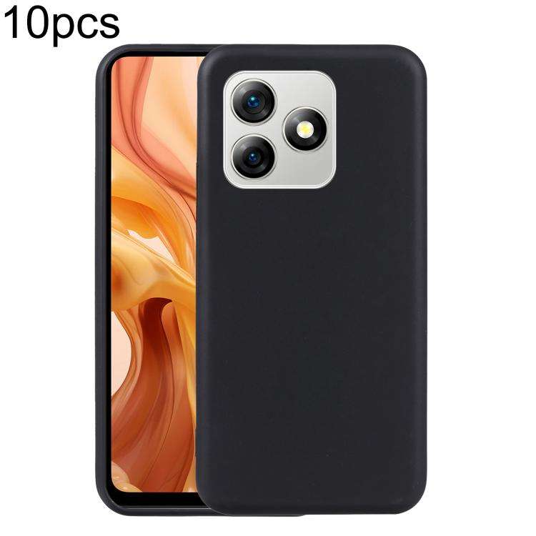 For Ulefone Note 18 Pro 10pcs TPU Phone Case(Black)