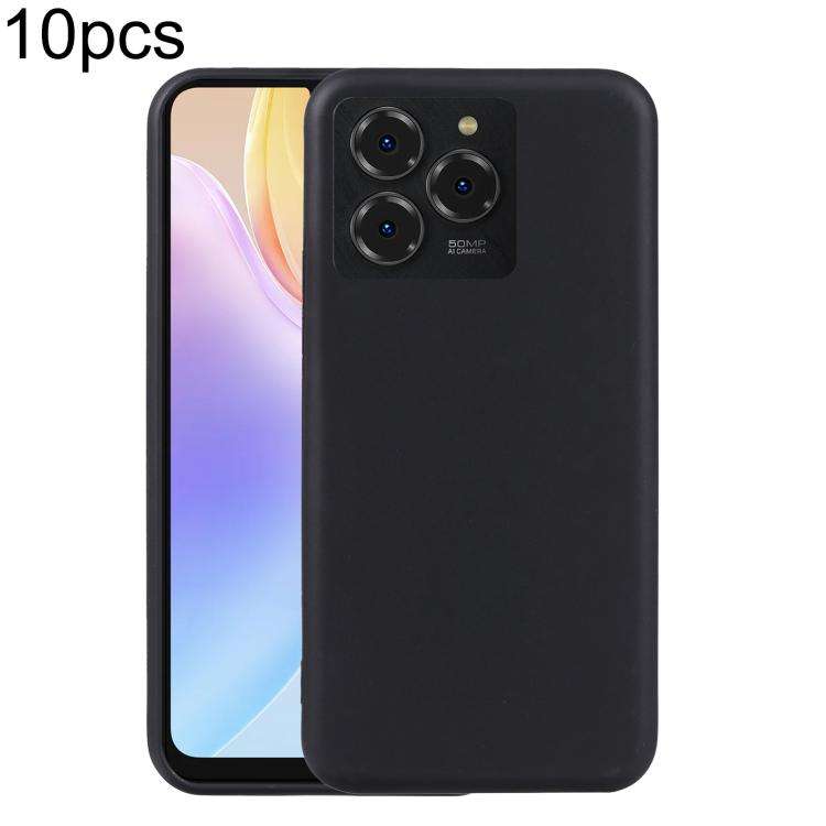 For Ulefone Note 20 Pro 10pcs TPU Phone Case(Black)