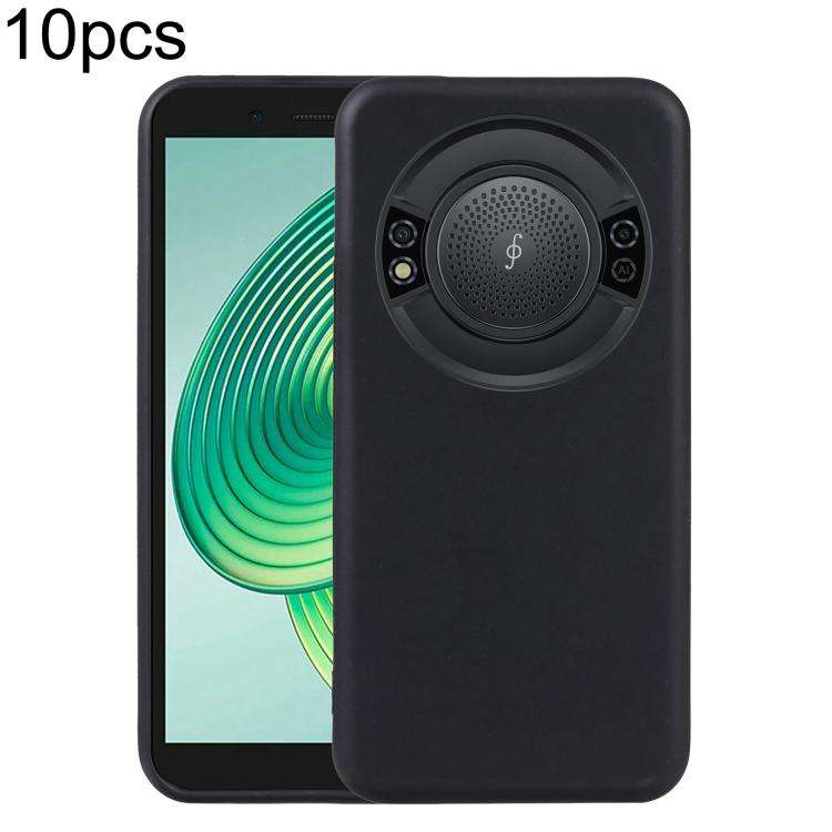 For Ulefone RugKing 2 Pro 10pcs TPU Phone Case(Black)