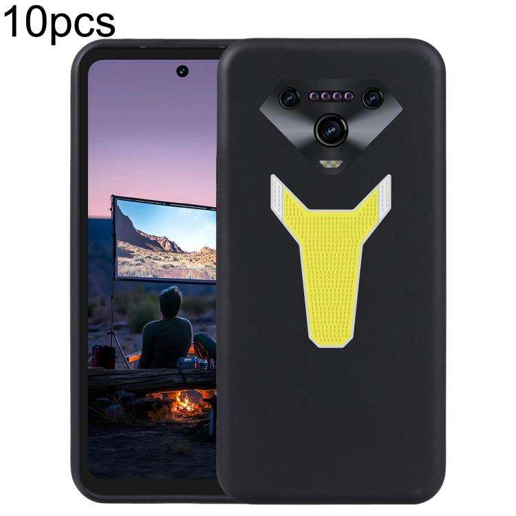 For Ulefone Armor 34 Pro+ 10pcs TPU Phone Case(Black)