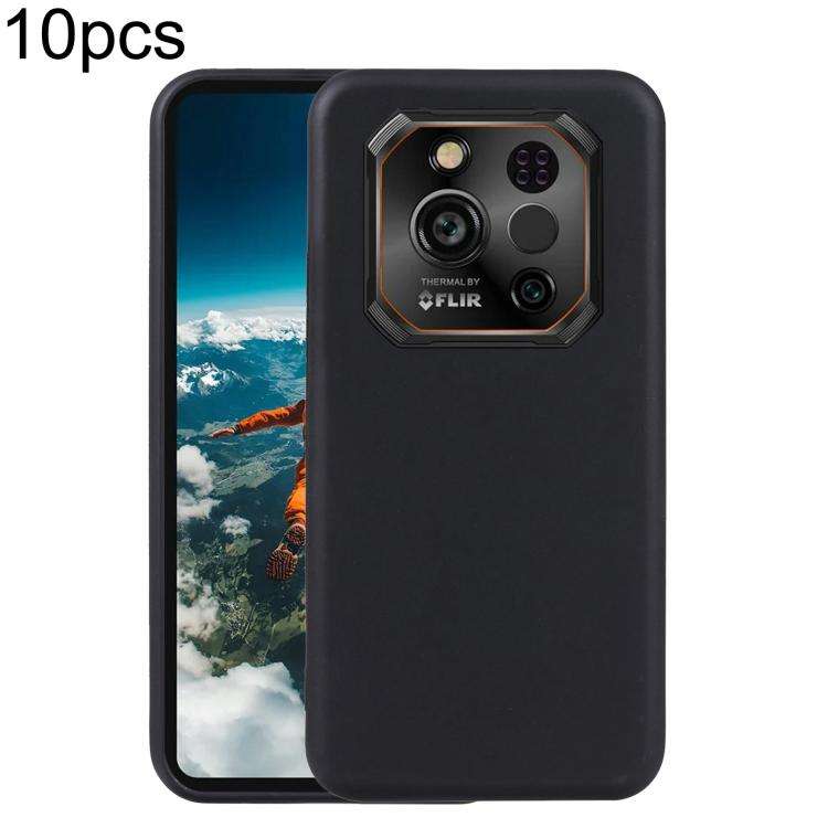 For Ulefone RugOne Xever 7 Pro 10pcs TPU Phone Case(Black)