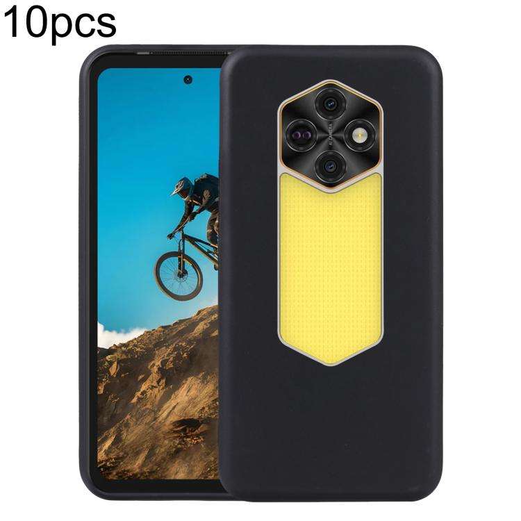 For Ulefone Rugking 5 Pro 10pcs TPU Phone Case(Black)