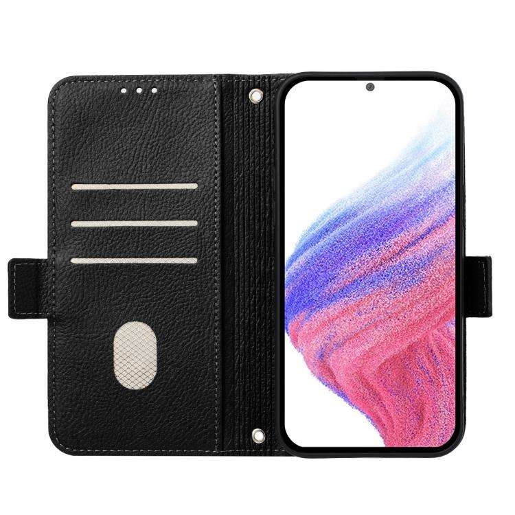 For Doogee N60 Pro Embossed Rose RFID Anti-theft Leather Phone Case(Black)