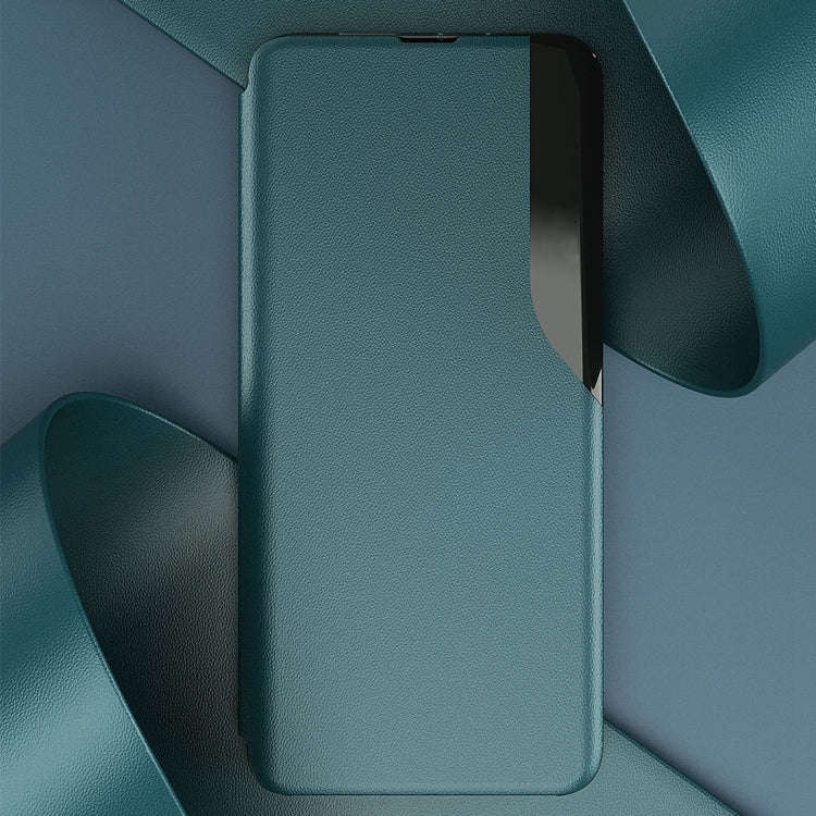 For Xiaomi Redmi 9C Attraction Flip Holder Leather Phone Case(Orange)