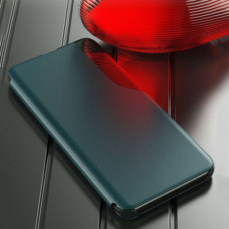 For Xiaomi Redmi 9C Attraction Flip Holder Leather Phone Case(Orange)