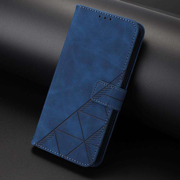 For Doogee N60 Pro Crossbody 3D Embossed Flip Leather Phone Case(Blue)
