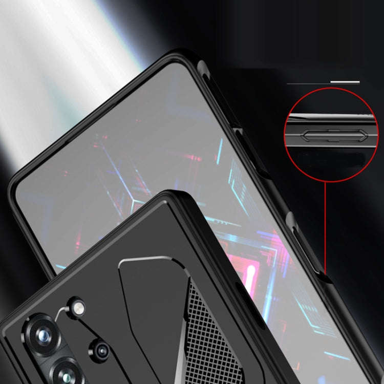 For ZTE nubia Red Magic 10 Pro / 10 Pro+ TPU Shockproof Phone Case(Black)
