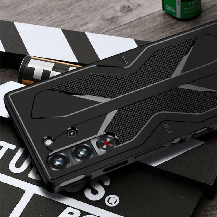 For ZTE nubia Red Magic 10 Pro / 10 Pro+ TPU Shockproof Phone Case(Black)
