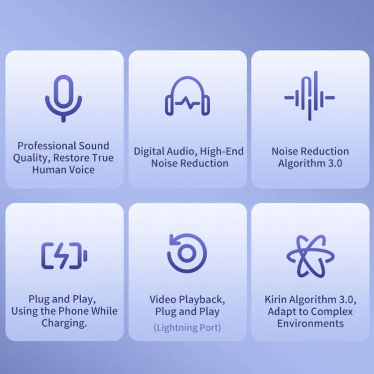 FUNSNAP M2 1 TX + 2 RX Digital Noise Reduction Wireless Microphone Mic Tok, Version:8 Pin(White)