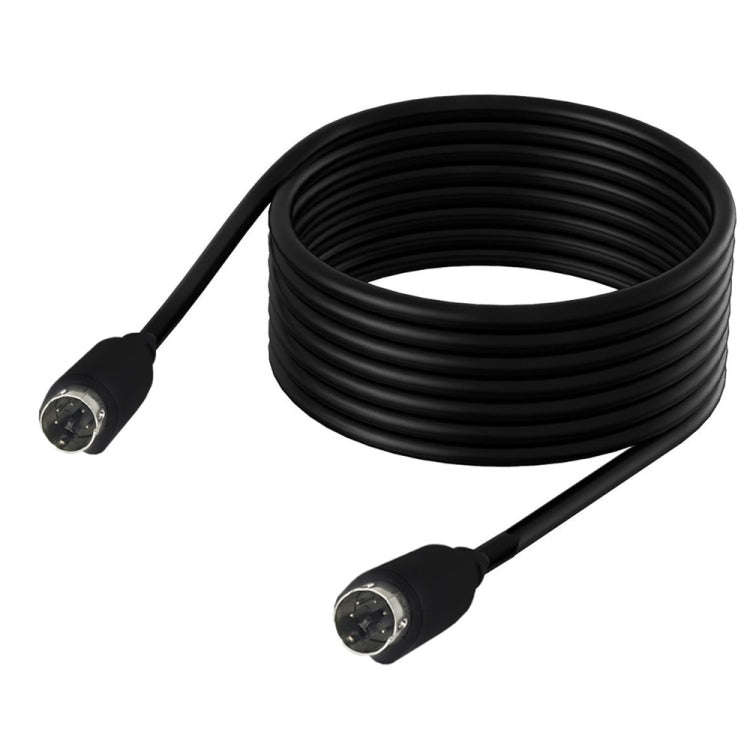 Mini DIN 5 Pin Core Audio / Video Cable, Length:3m(Straight to Straight)