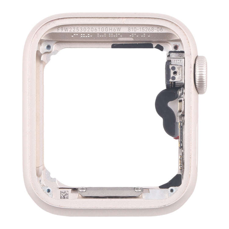 For Apple Watch SE 2022 44MM LTE Aluminium Alloy Middle Frame Bezel Plate with Crown Spin Axis Fl...
