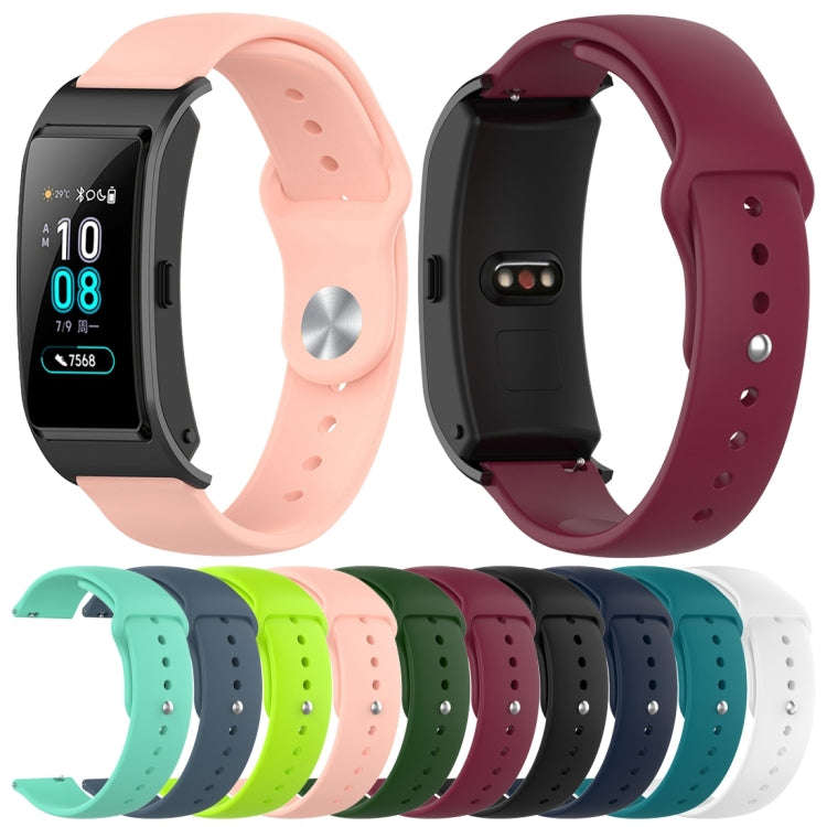 For Garmin Vivomove 3s / 4s 18mm Reverse Buckle Silicone Watch Band, Size: Large Size(Tahoe Blue)