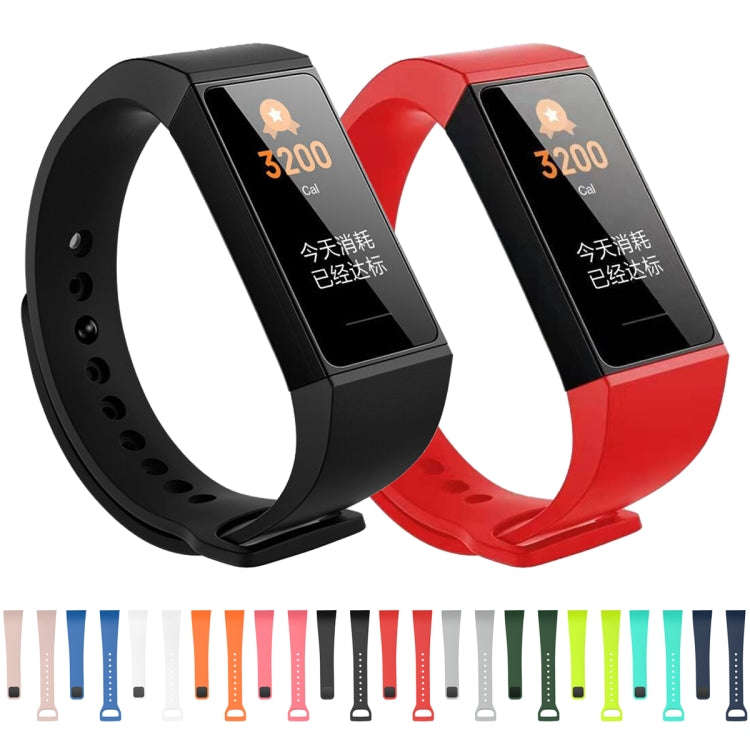 For Xiaomi Redmi Silicone Sports Watch Band(White)
