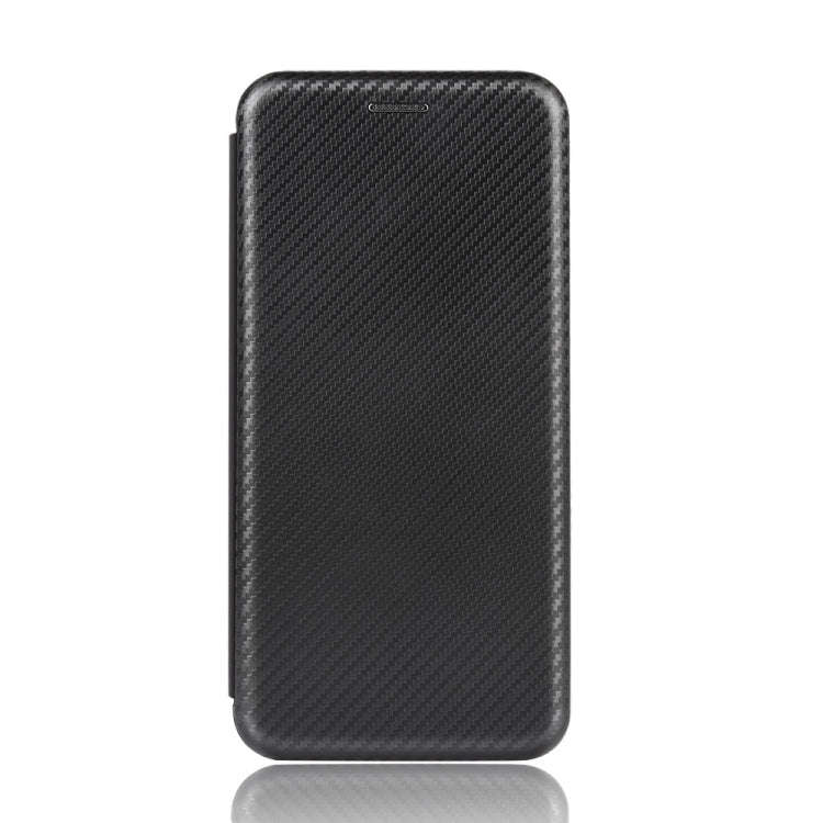 For Oukitel C17 / C17 Pro Carbon Fiber Texture Horizontal Flip TPU + PC + PU Leather Case with Ca...