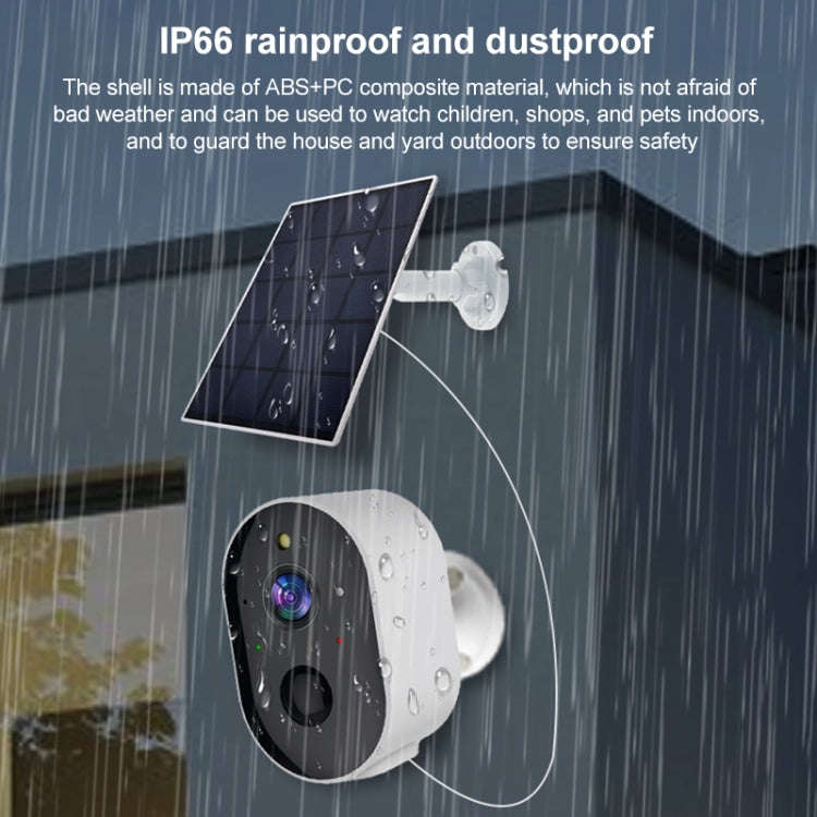 3MP Graffit Version Outdoor HD Solar Panel Wireless WiFi Surveillance Camera, Memory Card:64GB(EU...