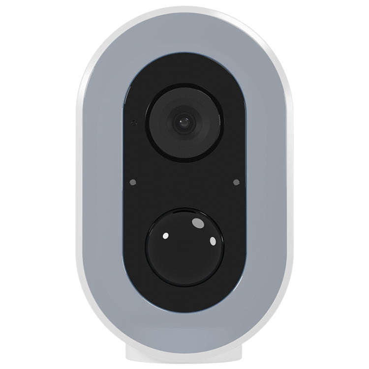 WiFi Tuya Smart Version HD Low Power Consumption Battery Camera, EU Plug, Memory Card:64GB(White)