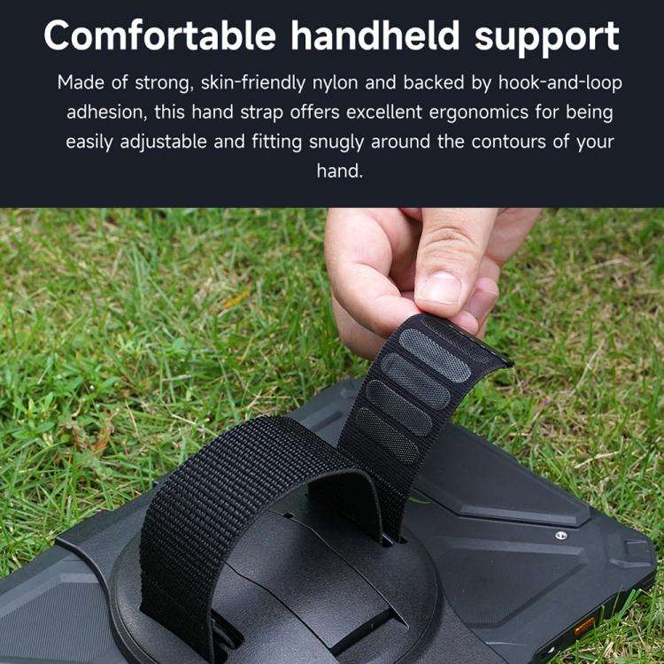 Ulefone UAS02 Tablet Hand Strap Holder for Ulefone Armor Pad 4 / 4 Ultra(Black)