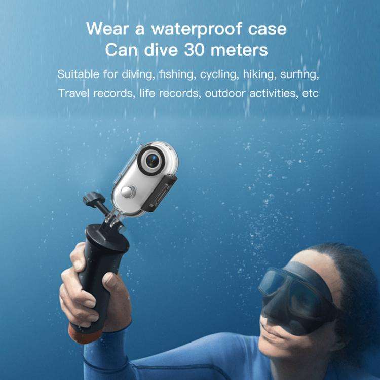 H88 4K Thumb Sports Camera Mini WiFi Camera, Specification:Simple Version(Black)