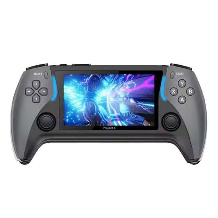 PROJECT X Handheld Game Console 4.3 inch Screen ATM 7051 CPU(Black)