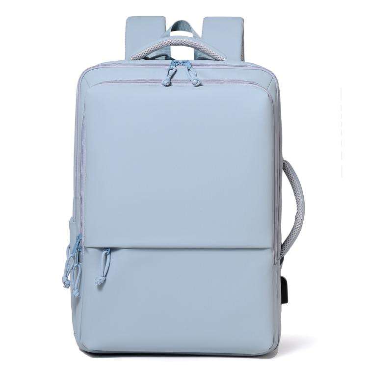 P960 Large Capacity Water Resistant Fashionable Backpack(Blue)