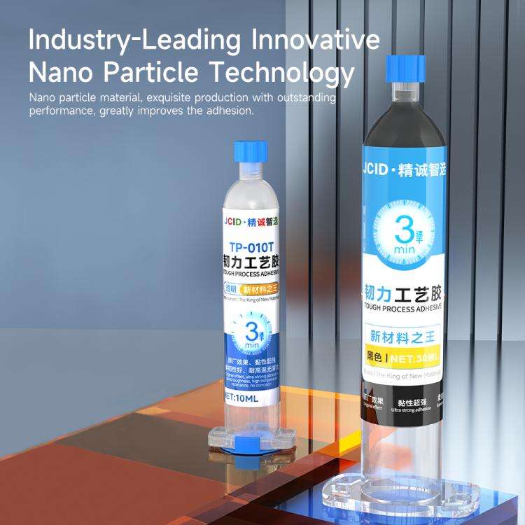 JCID Tough Process Adhesive, Capacity:30ml(Black)