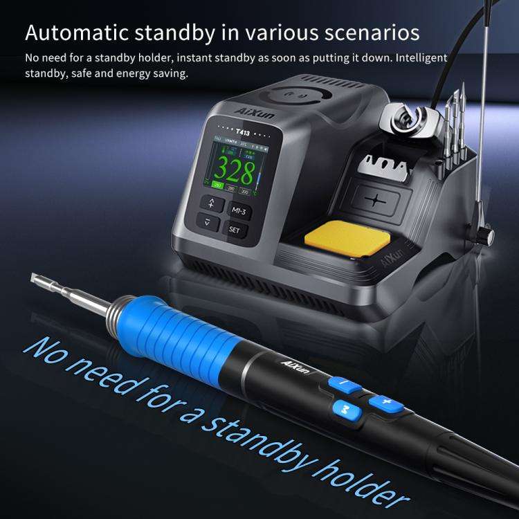 Aixun T225 4 in 1 Intelligent 7 Core Soldering Handle for C250 / C150 / C080 / C030 Soldering Tips