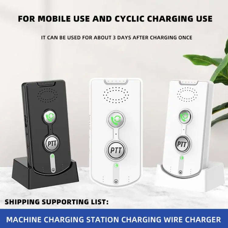 H8S-2T Wireless Two-way Voice Pager(White)