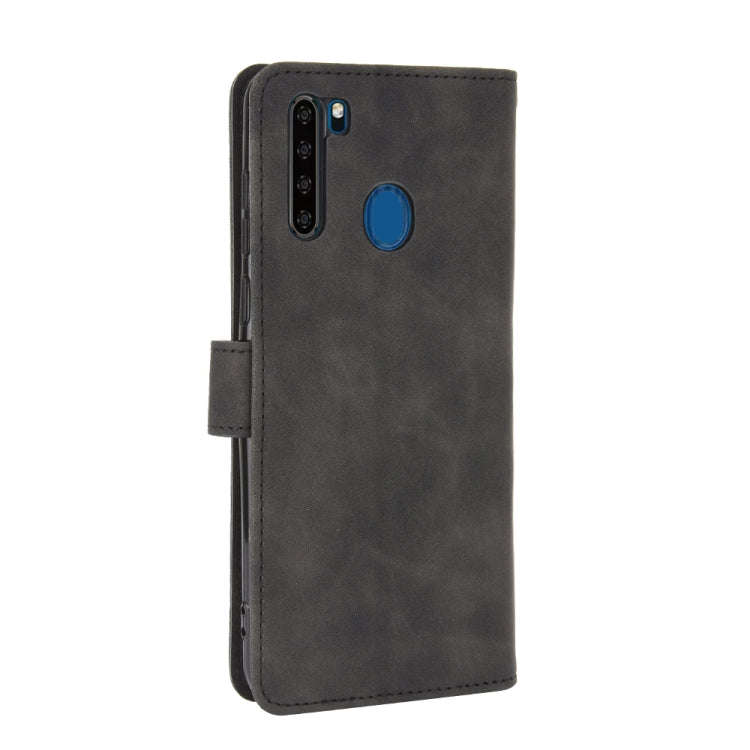 For Blackview A80 Pro Solid Color Skin Feel Magnetic Buckle Horizontal Flip Calf Texture PU Leath...